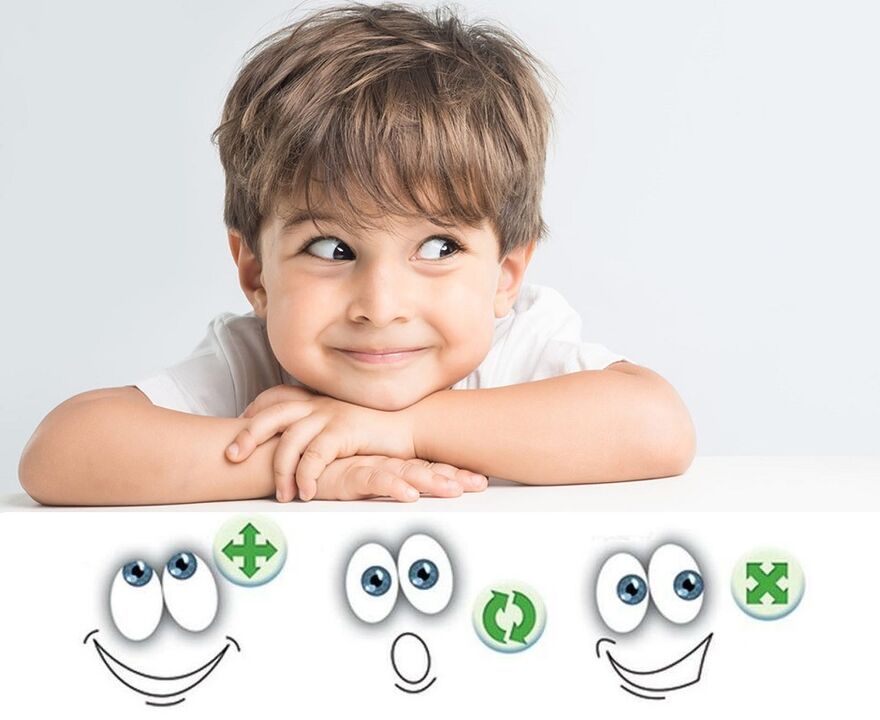 gymnastique visuelle pour basse vision pour les enfants